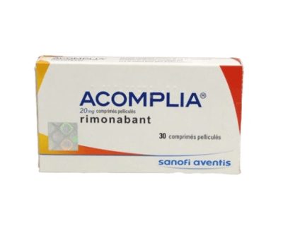 Acomplia Rimonabant sem receita 20mg 28 Comprimidos