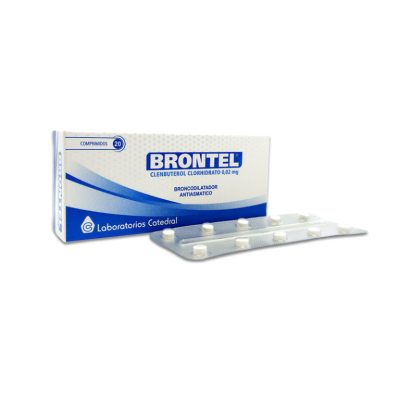 Brontel Clembuterol com 20 comprimidos sem receita online