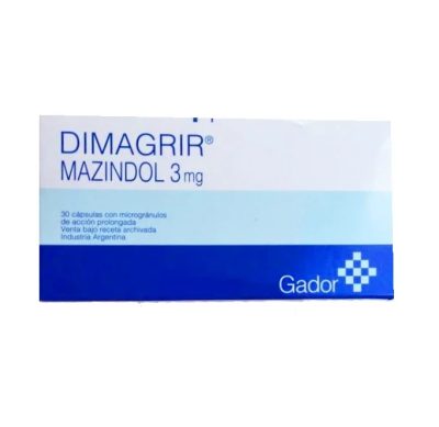 Dimagrir Mazindol 3 mg 30 CAPSULAS sem receita