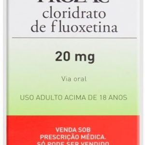 Prozac Cloridrato de Fluoxetina 20mg 30 capsulas sem receita