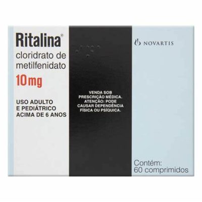 Ritalina 10mg 60 Comprimidos sem receita