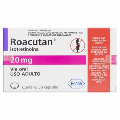 Roacutan 20mg 30 capsulas Isotretinoina