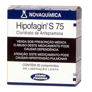 hipofagin s 75mg anfepramona 20 comprimidos semreceta online