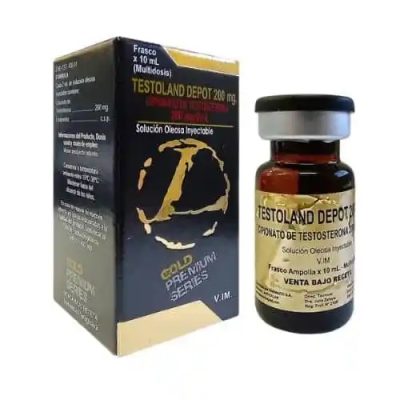 testoland depot lander gold 200mg 10ml ciponato de testosterona deposteron lander gold landerlan